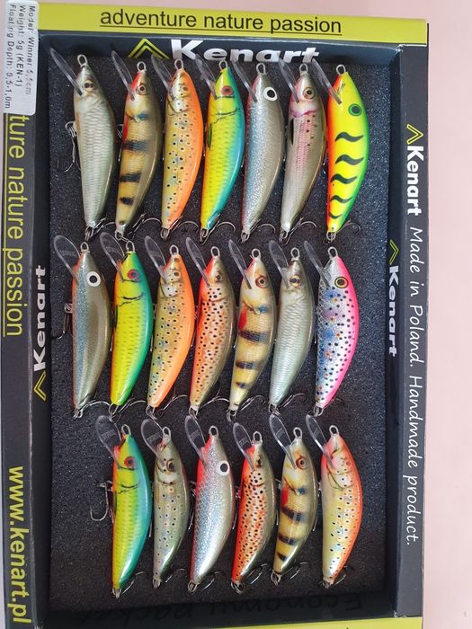 Wobler Kenart Winner 5,5cm waga 5gr pływający