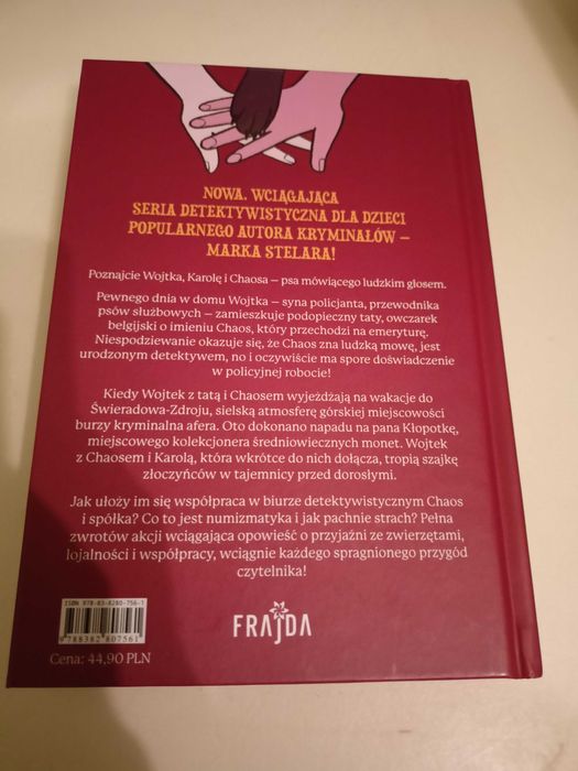 Książka "Chaos i spółka na tropie" nowa