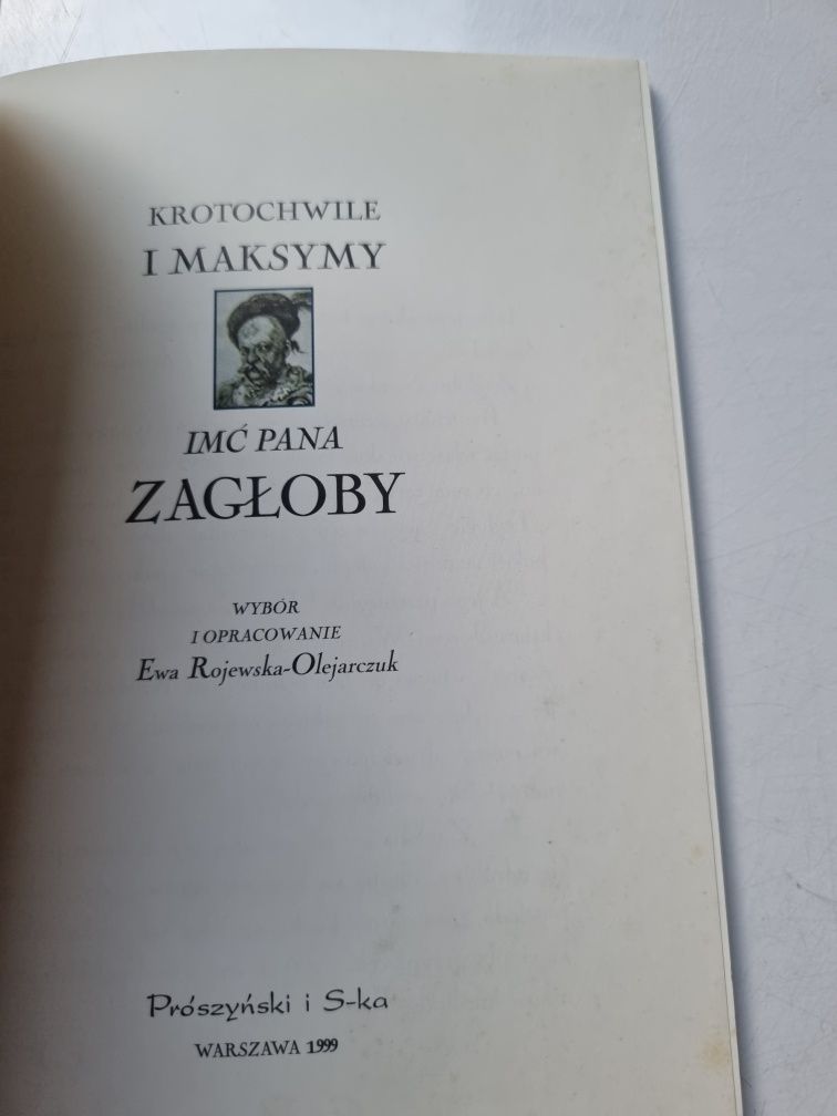 Krotochwile i maksymy imć pana Zagłoby