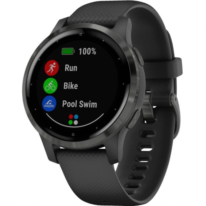 Смарт-часы Garmin Vivoactive 4S Black/Slate (010-02172-12)