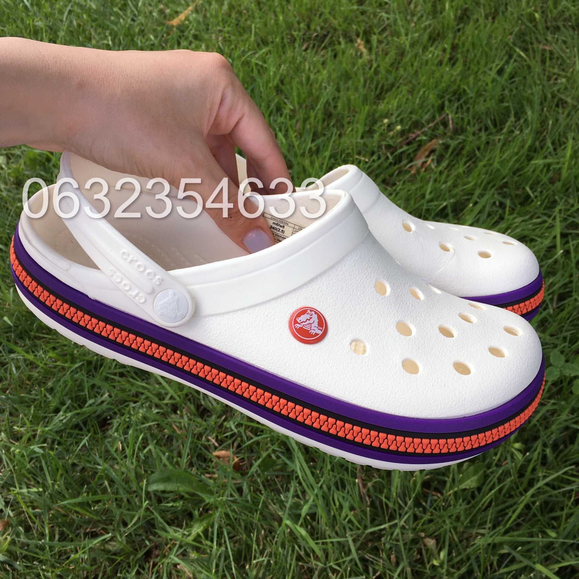 Нові! Крокси Жіночі та Чоловічі сабо Crocs Crocband! Розпродаж!