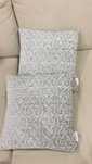 Poszewki glamour   szare czarny aksamit Smukee Home EXTRA