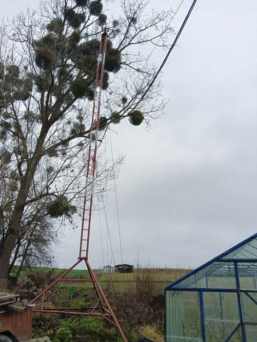 Maszt elektrownia wiatrowa