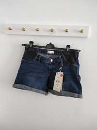Szorty ciążowe jeans spodenki Sinsay 38 M