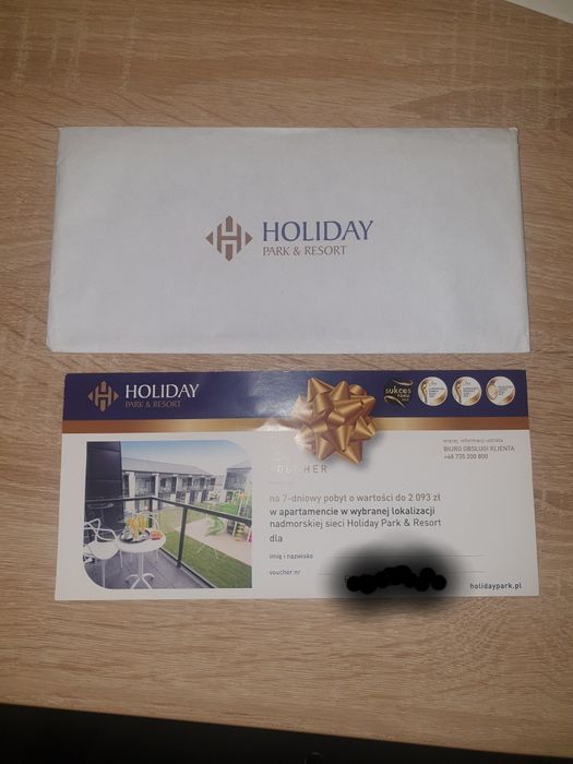 Voucher na 7-dniowy pobyt nad morzem o wartości 2093 zł