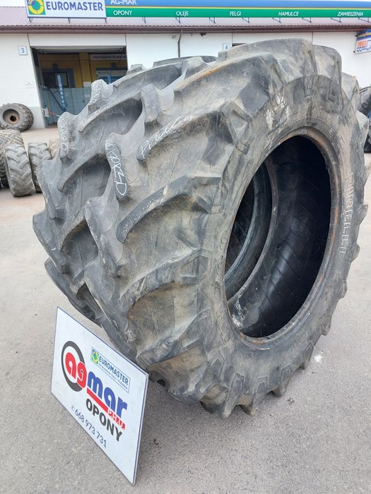 420/70R30 Trelleborg, Pirelli opony używane rolnicze para