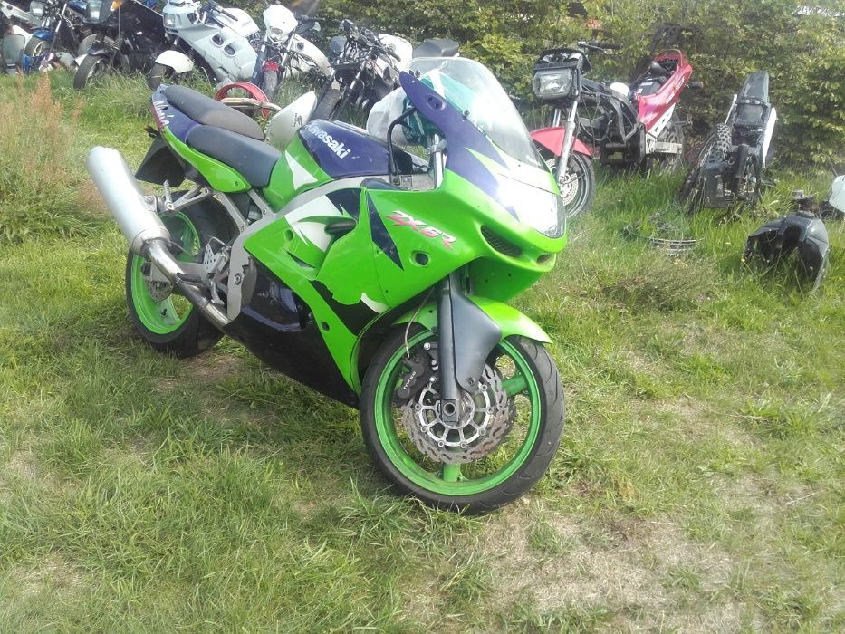 Kawasaki zx6r zx 6 r 600 ninja lagi moduł gaźniki felga tarcza części