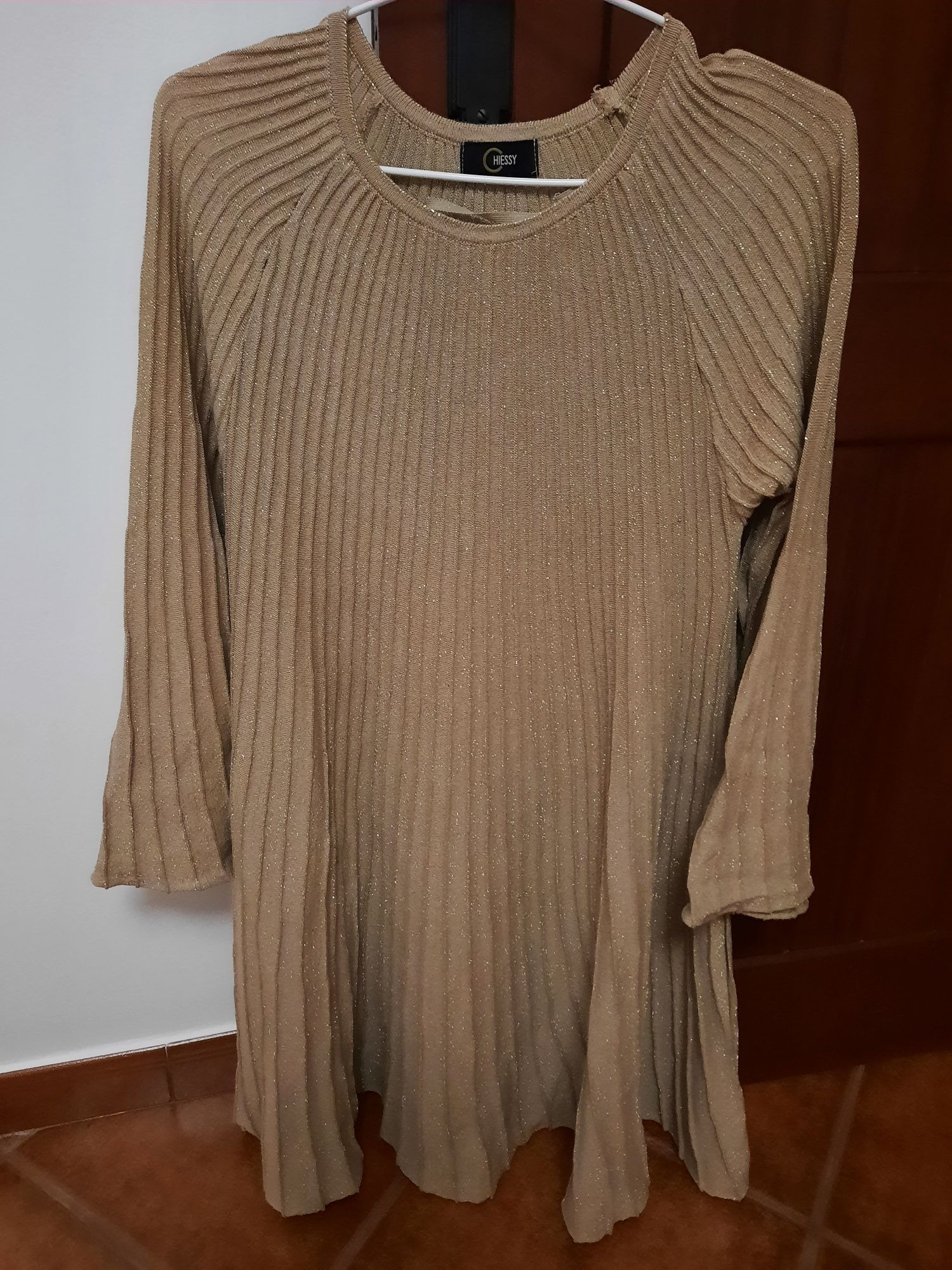 Vestido Chiessy Camel