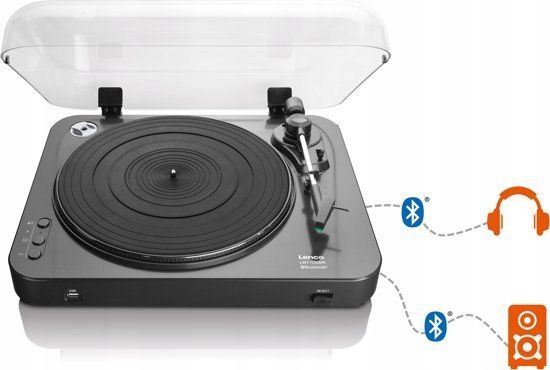 Gramofon Hi-Fi Lenco LBT-120 USB AUX Bluetooth