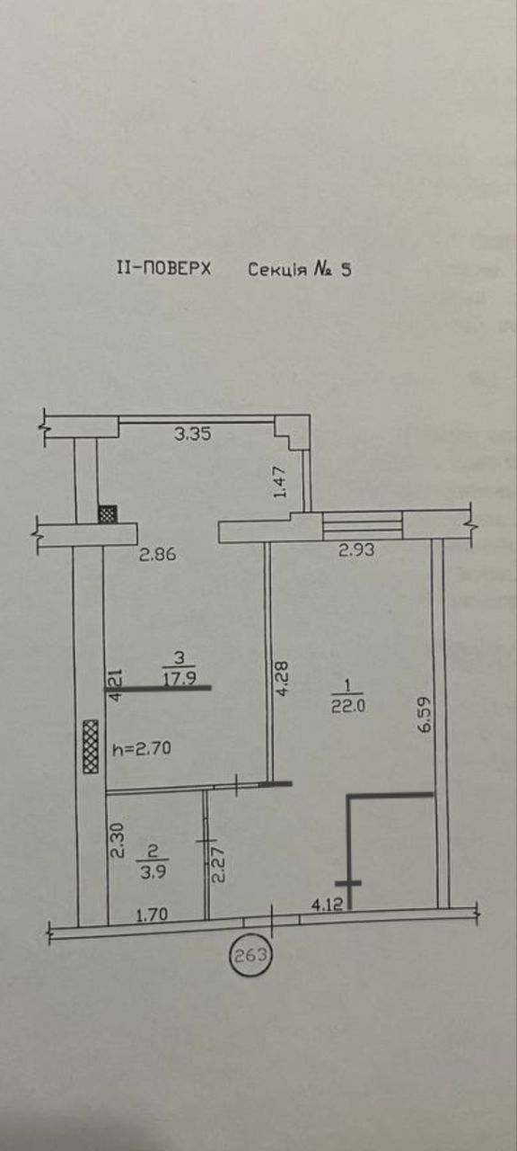 Продам 2к, (2 спальні) в ЖК Щасливий на Дніпрі
