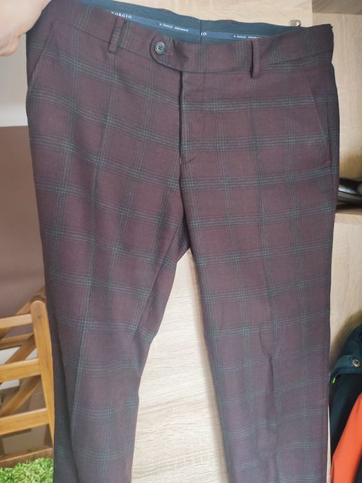 Garnitur Borgio bordowy