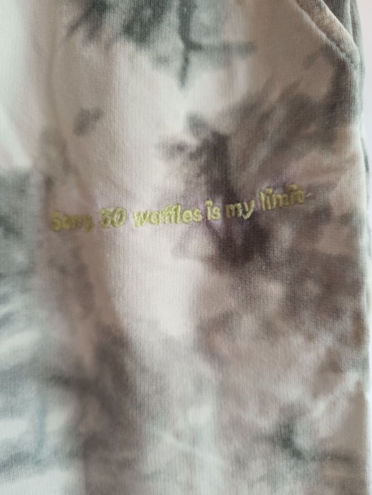 Spodnie dresowe Tie Die Bershka rozmiar XS