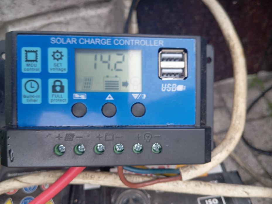 Zestaw fotowoltaiczny 12v przyczepa kempingowa działka kamper garaż