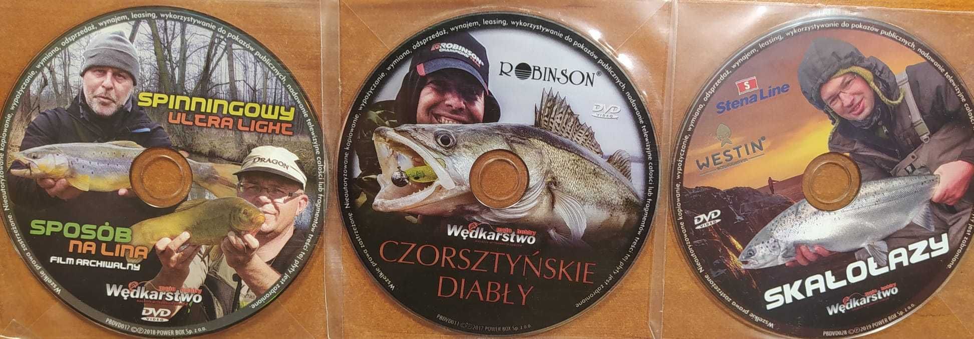 3x Filmy wędkarskie Wędkarstwo Moje Hobby WMH Spinning