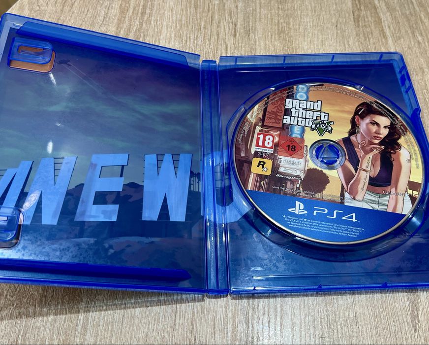 Диск GTA 5 для PS4