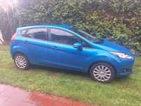 FORD FIESTA blue candy 1.2 benzyna 2015r