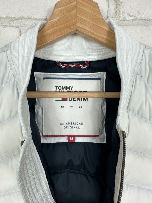 Pikowana kurtka puchowa Tommy hilfiger