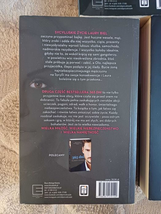 365 dni - zestaw 3 książek