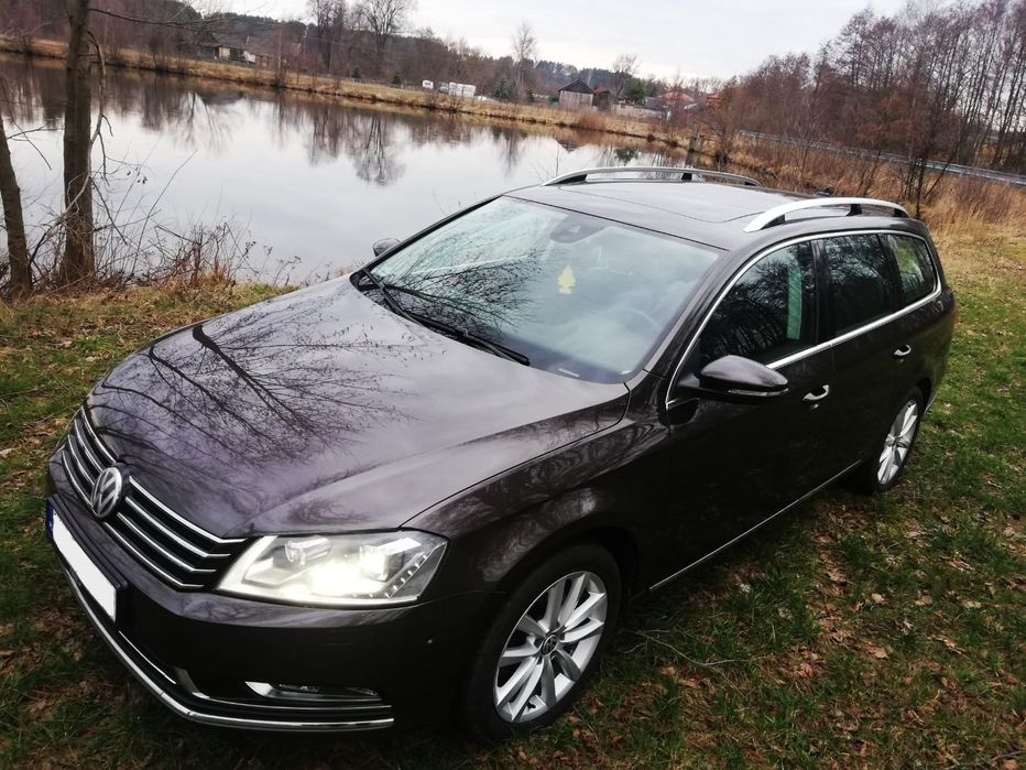 VW Passat B7 2.0 TDI Highline DSG Łopatki Xenon Full Led Panorama Dach