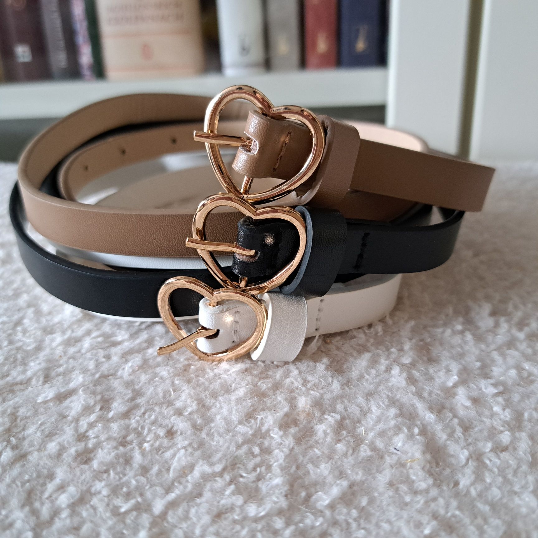 Nowe paski damskie- 3 sztuki