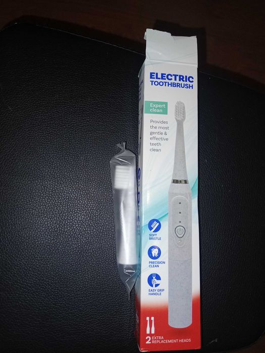Elektryczna szczoteczka do zębów na baterie, zapasowa końcówka
