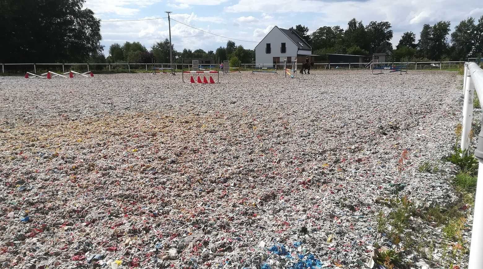 Podłoże dla koni Stajnia Okólnik Ujeżdżalnia