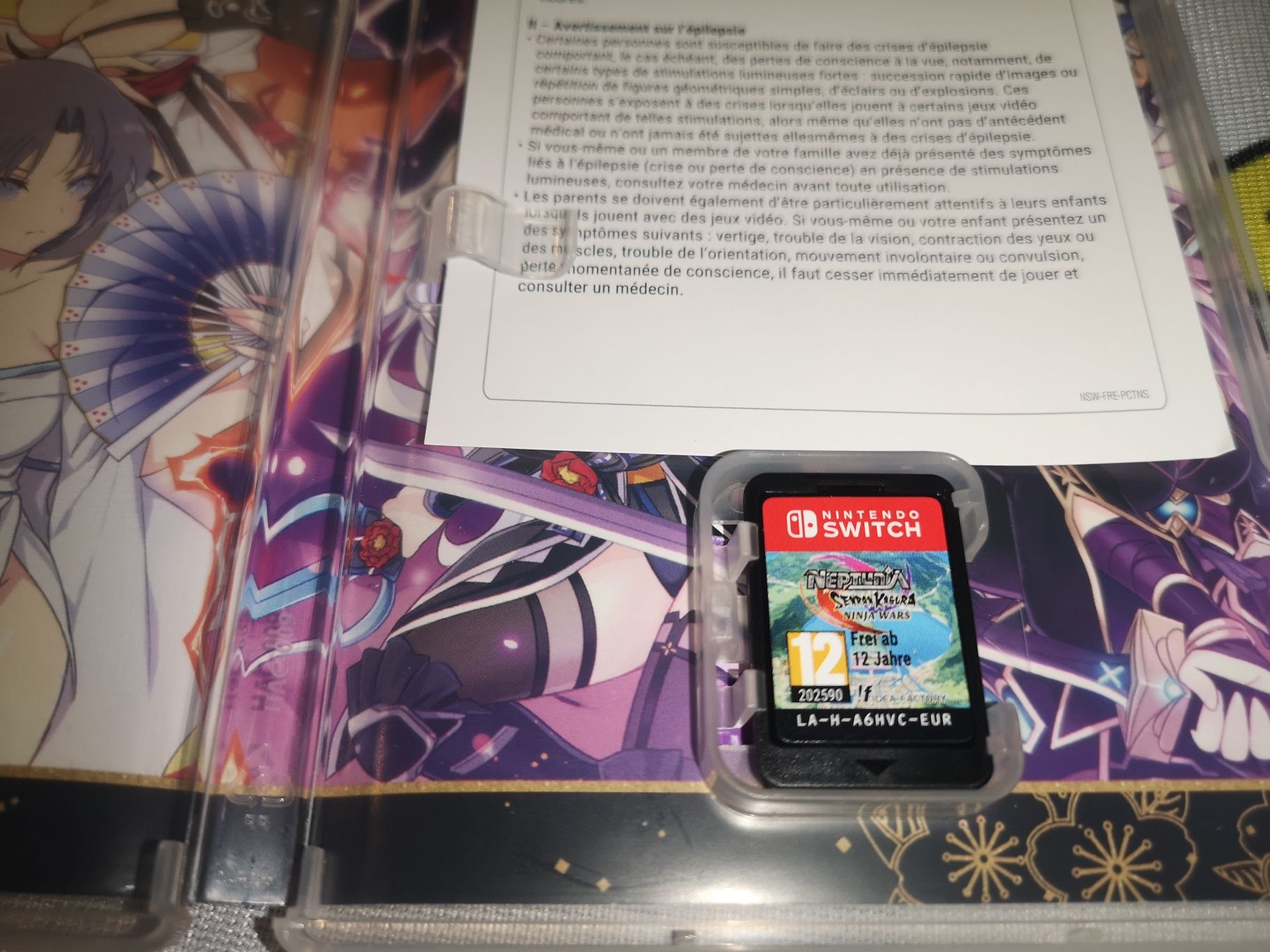 Neptunia Sengan Kagura SWITCH Nintendo gra (wyd kolekcjonerskie)
