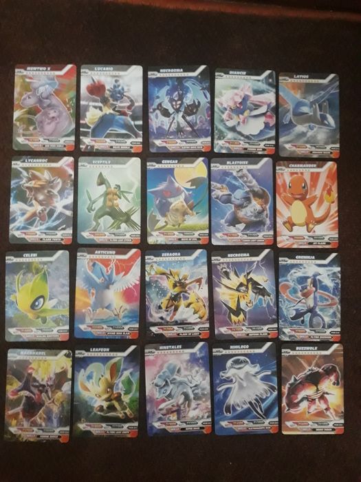 25 cartas pokemon