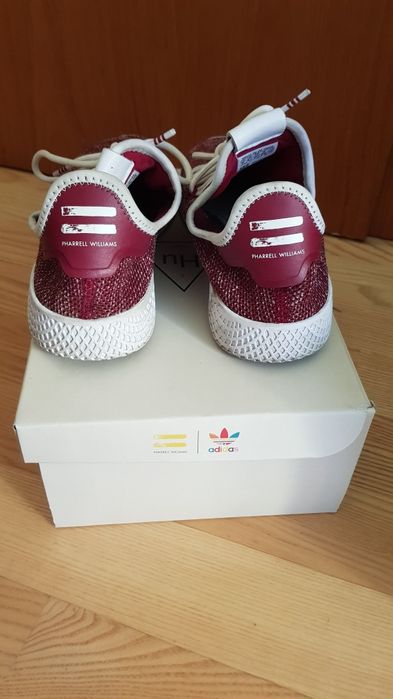 Adidas PW Tennis HU J Pharrell Williams bordowe 37 1/3