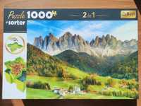 puzzle krajobraz 1000 elementów + sorter