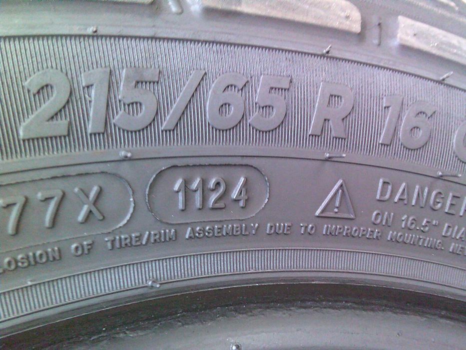 Opony 215/65/16C Michelin 2szt Całoroczne 2024r