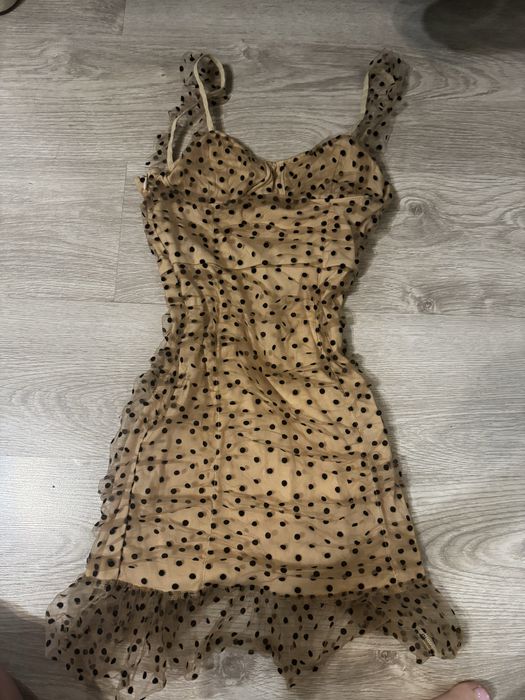 Коктельное платье осень нежное