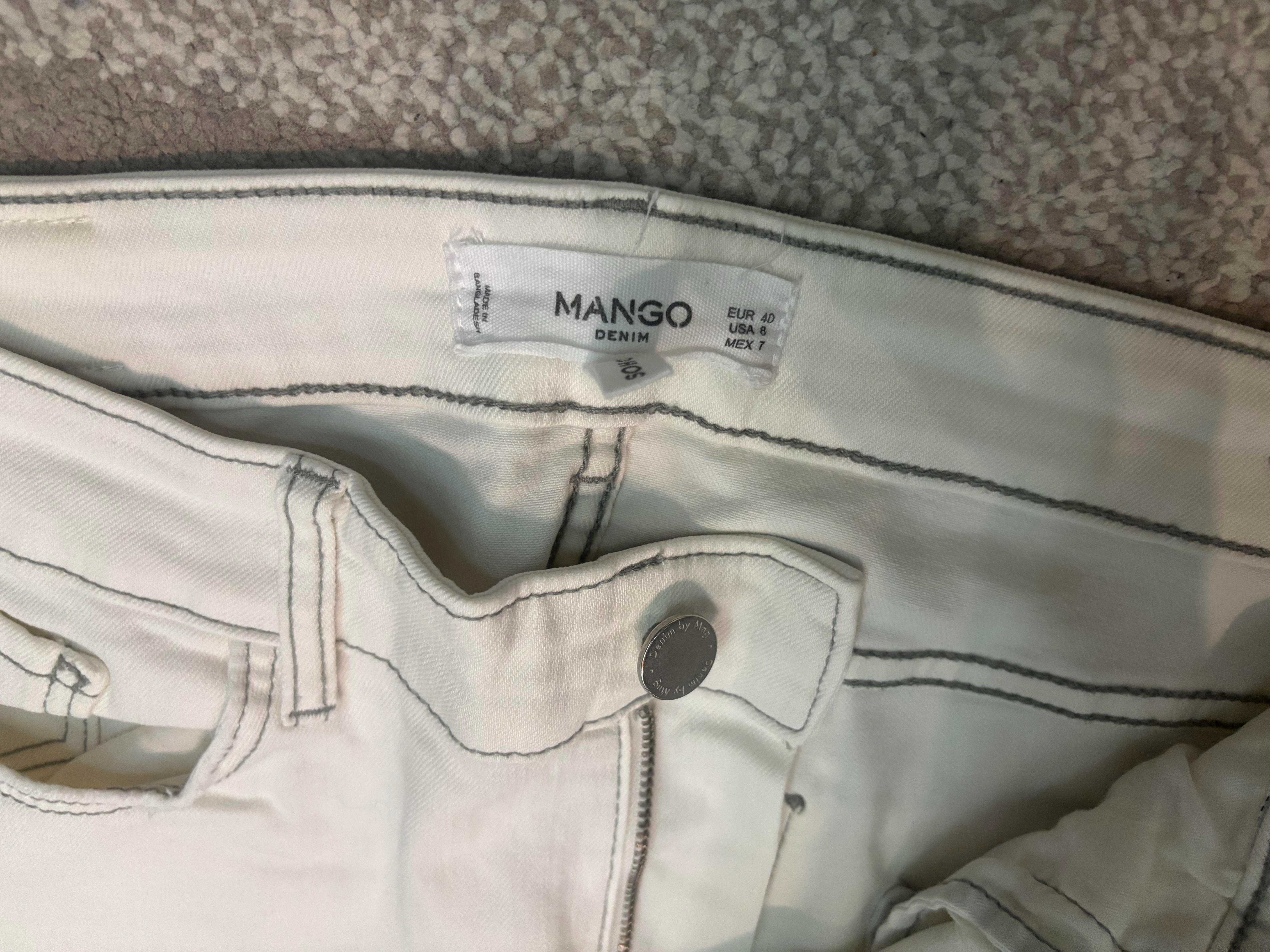 Spodnie jeasny/dżinsy Mango Soho jak nowe, rozm. 40