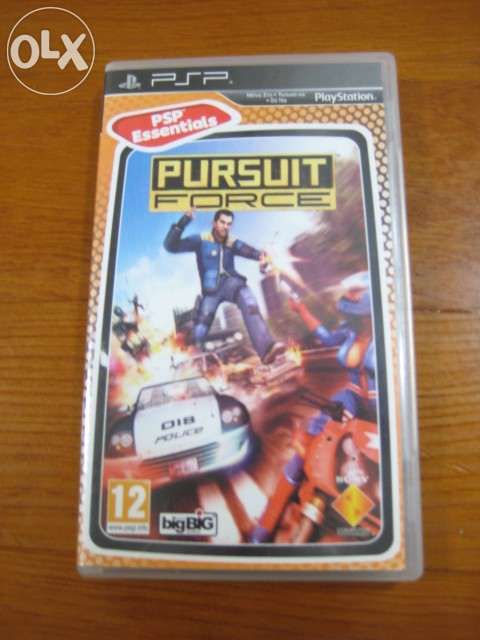 Jogo para PSP  " Pursuit Force"