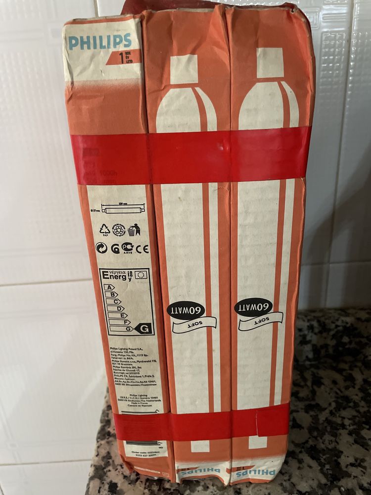 Lâmpadas Philips 5 unidades tubo por 5€