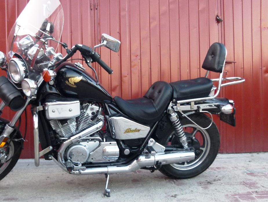 HONDA SHADOW VT 700 TWIN Szyba Bagażnik gmole gmol szyba zestaw Kąplet