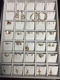 Золото585,золоті сережки,золота каблучка,золоте кольцо,хрестик,кулон