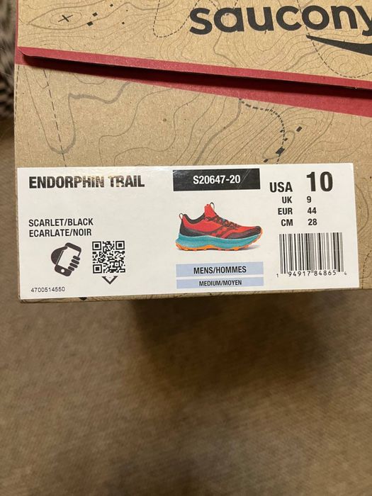 Saucony Men's Endorphin Trail Health Care Professional Shoe