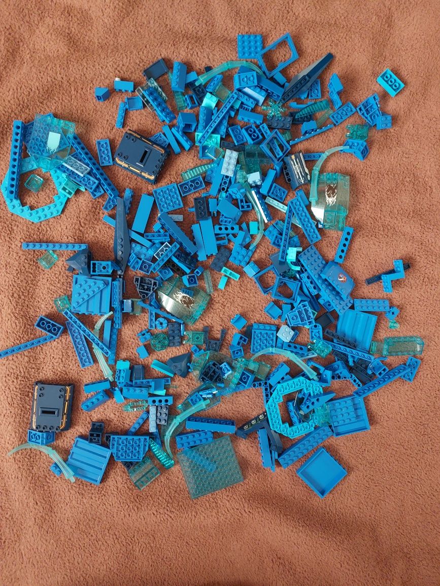 Posortowane Klocki lego kolorami 3.4kg