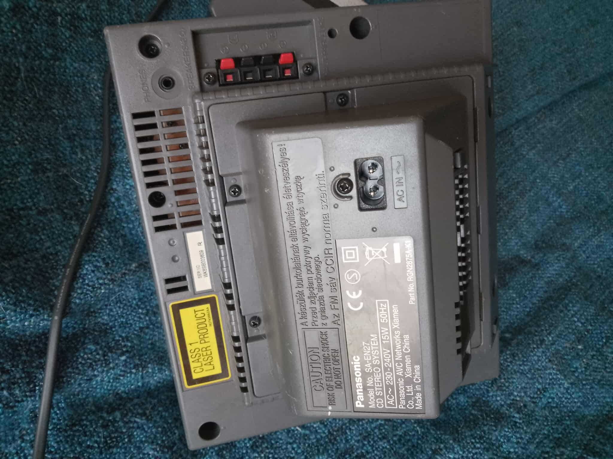 mini wieża Panasonic SA-EN27