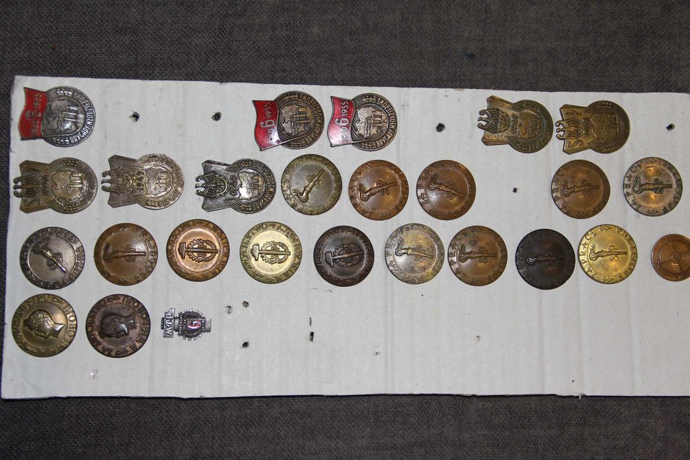 Duży zestaw odznak Nr 1