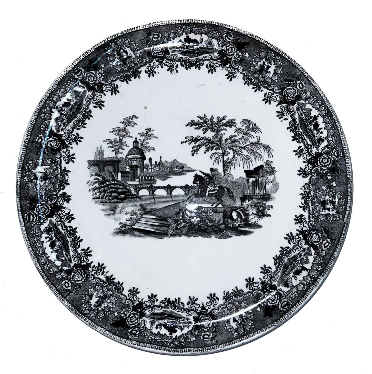 Prato decorativo com Brasão