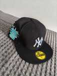 New Era Fitted Cap Niebieska