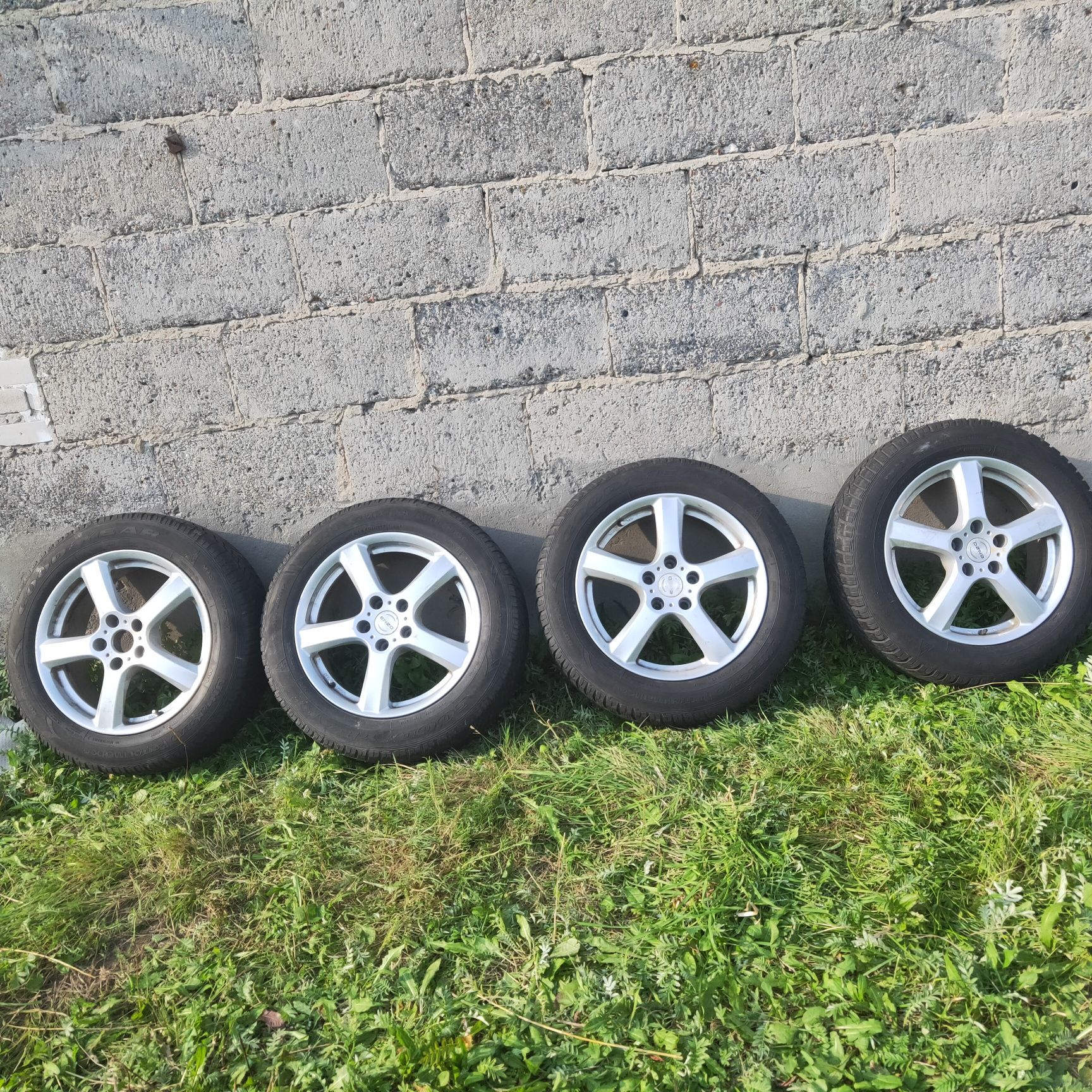 Felgi Aluminiowe 17 Cali Enzo 5x114,3 Komplet ET40 Mazda 7jx17H2 eby-5