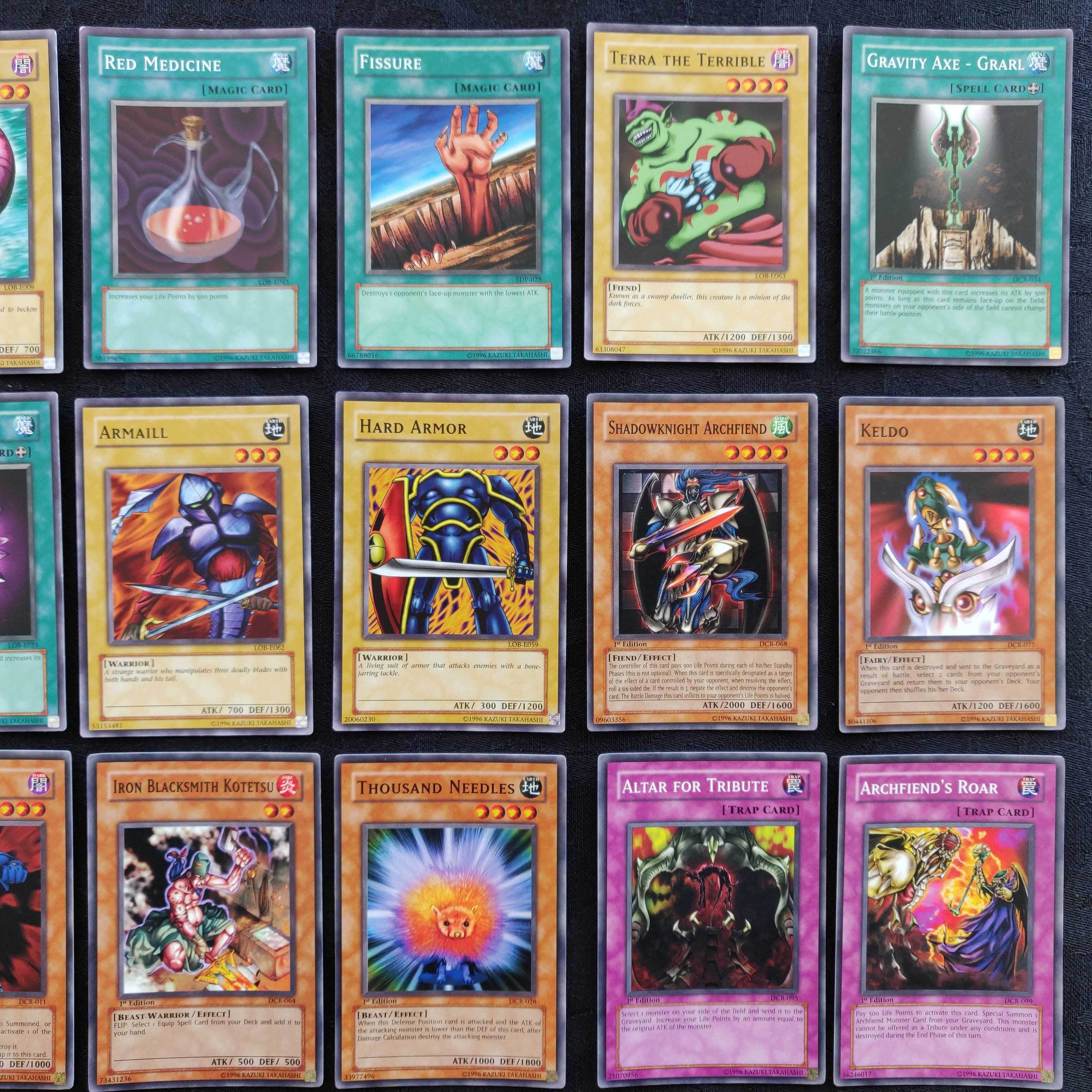 Cartas avulsas Yu-Gi-Oh