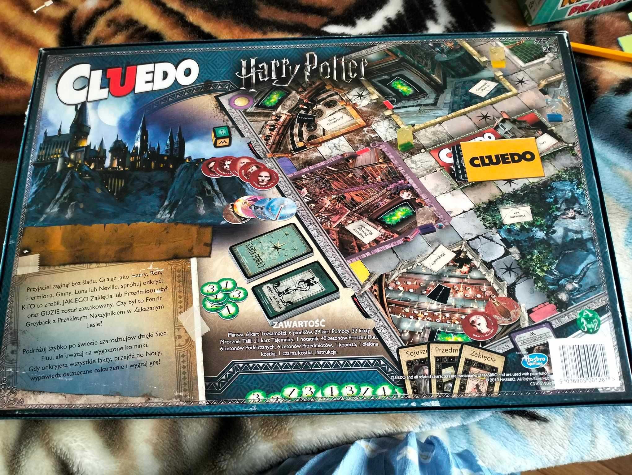 Gra planszowa Winning Moves Cluedo Harry Potter