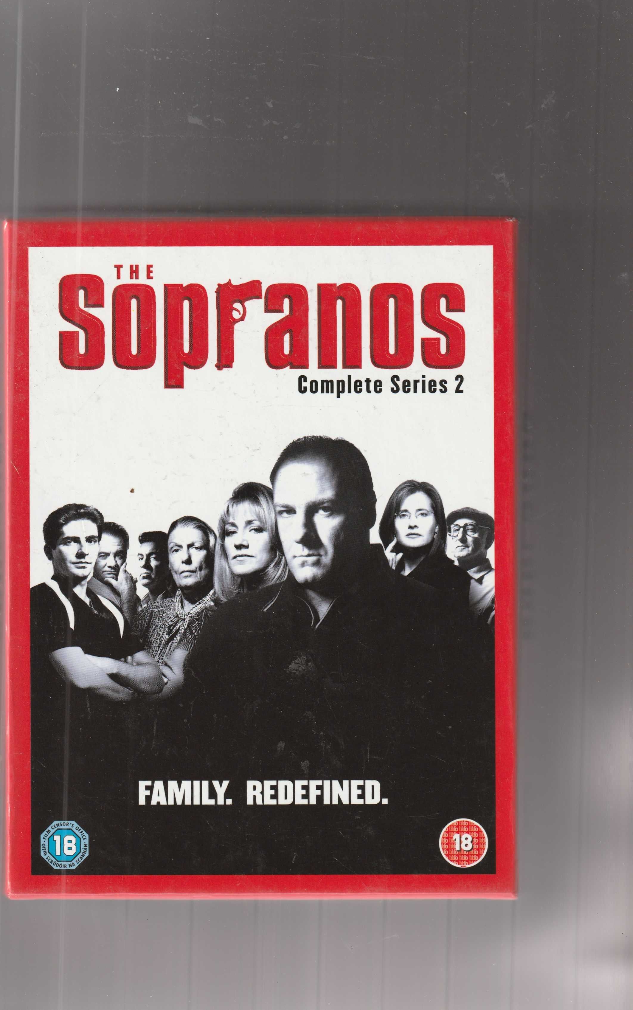 Rodzina Soprano - Sezon Drugi Box 4 DVD  Napisy PL
