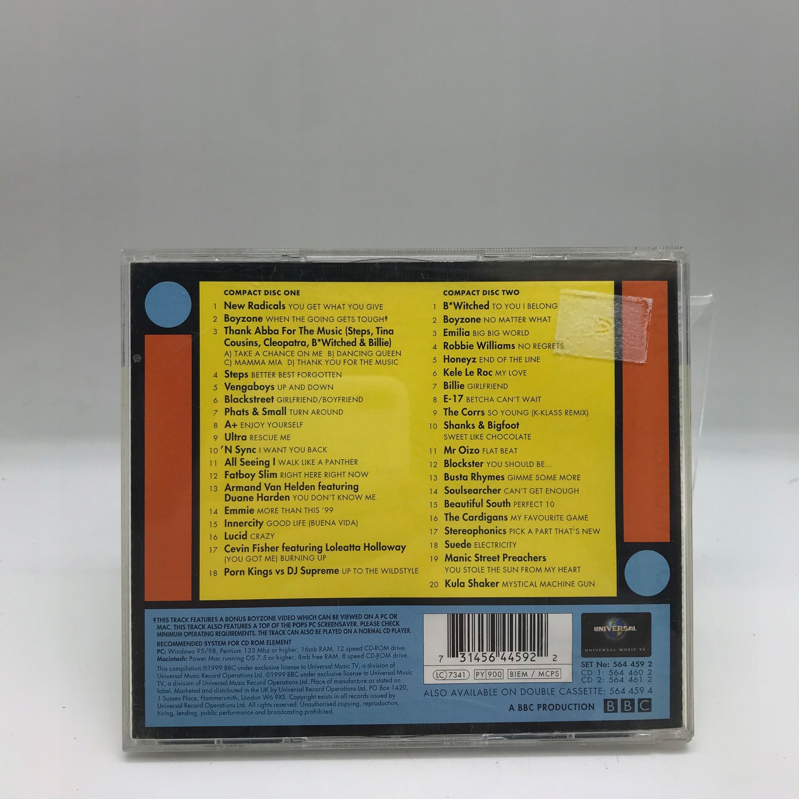 Cd - Various - Top Of The Pops '99 Volume One