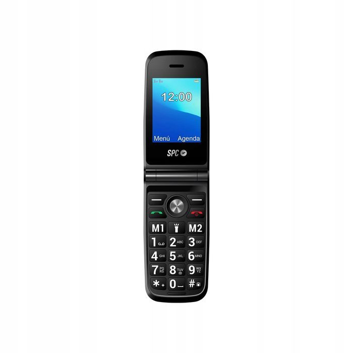 telefon komórkowy spc life e5004 32 mb czarny ekran 2,4 cali