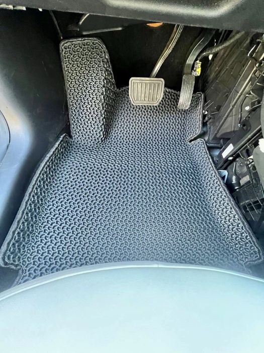 3DEva килимки в салон+багажник на Tesla Model 3 з бортами та 3д лапо
